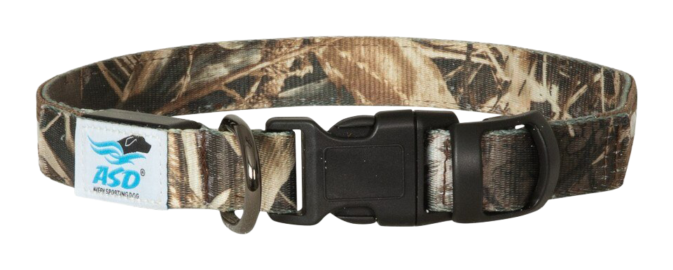 Avery Sporting Dog Hundehalsband - 2-in-1 Design, Orange & Camouflage, Wasserfest, Für Viele Hunderassen